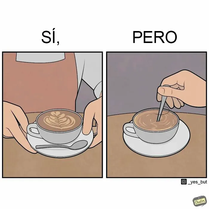 "Sí, pero": 20 Nuevas e ingeniosas ilustraciones sobre nuestras contradicciones humanas