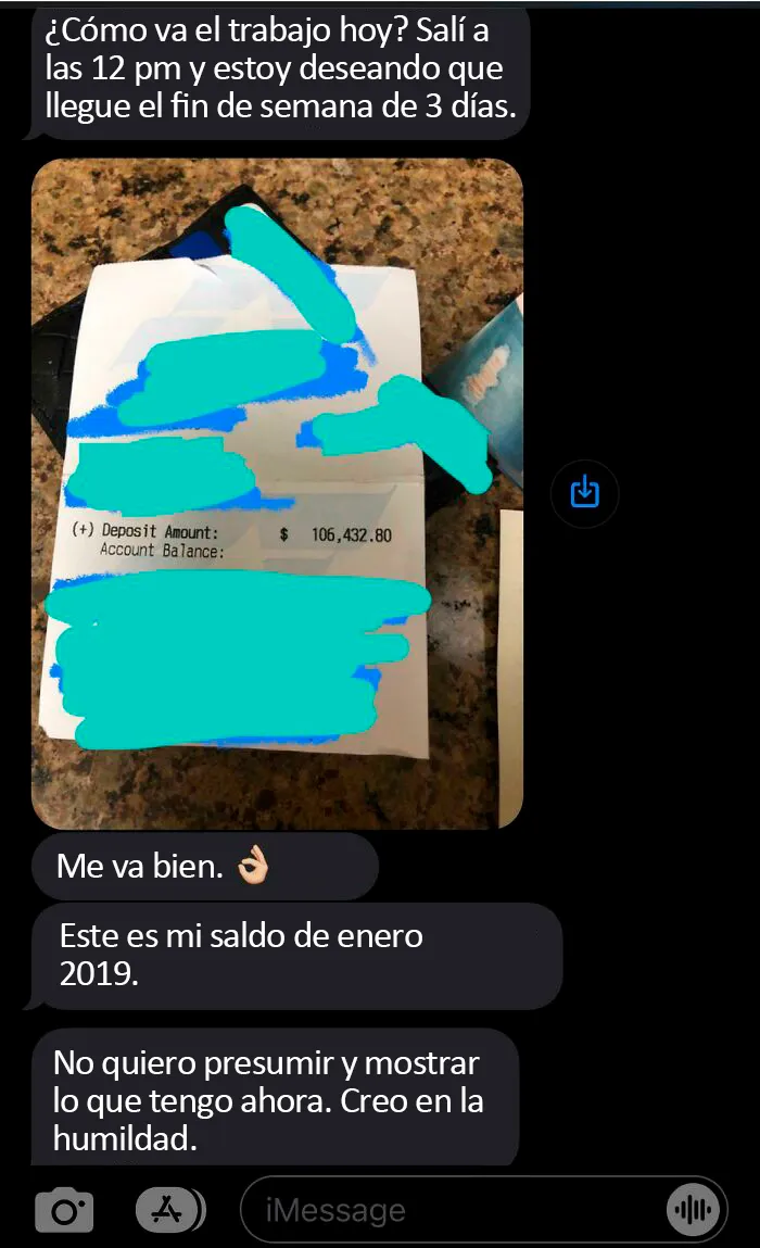Está aprendiendo a ser humilde