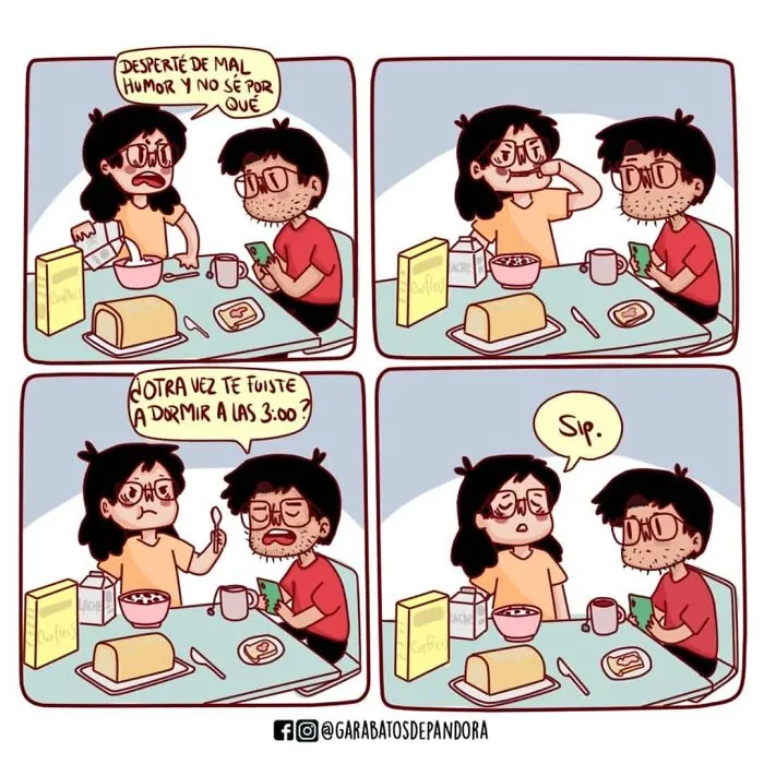 Esta dibujante boliviana comparte su vida en divertidos y adorables cómics