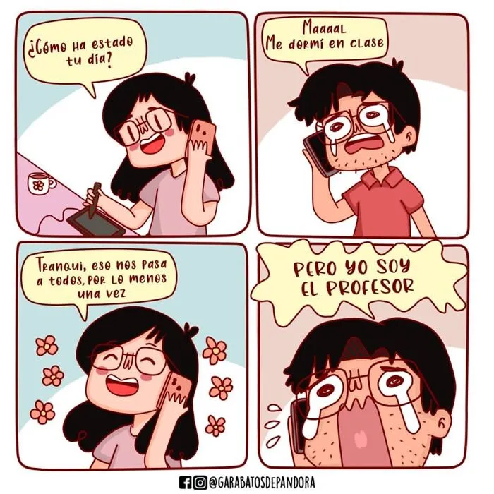 Esta dibujante boliviana comparte su vida en divertidos y adorables cómics