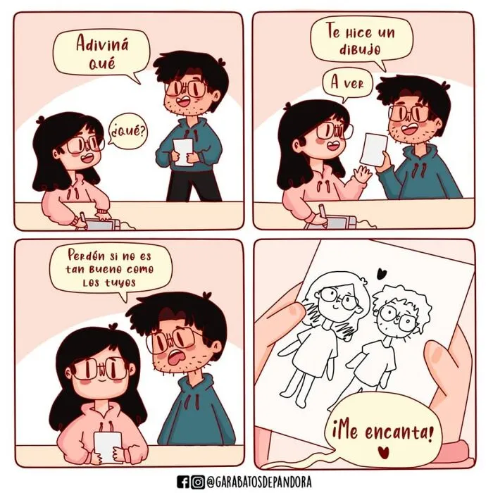 Esta dibujante boliviana comparte su vida en divertidos y adorables cómics