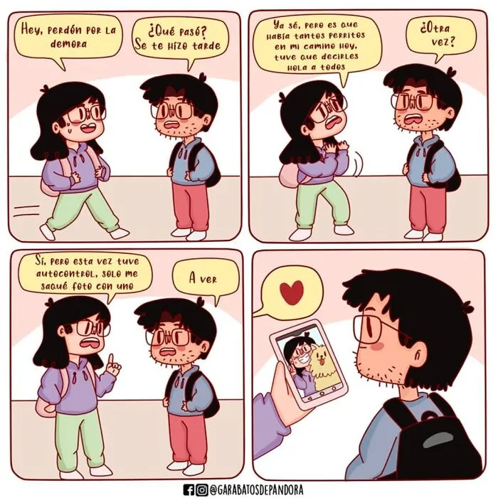 Esta dibujante boliviana comparte su vida en divertidos y adorables cómics