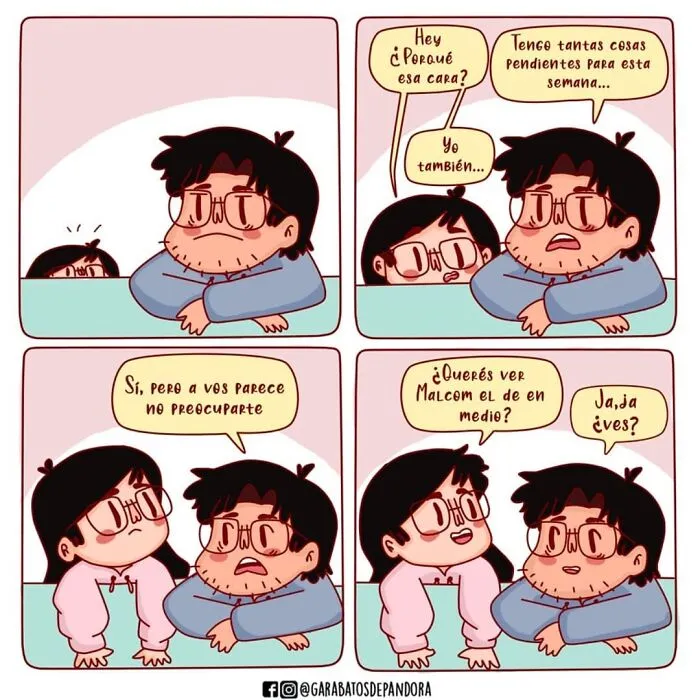 Esta dibujante boliviana comparte su vida en divertidos y adorables cómics