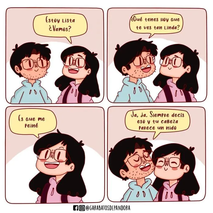Esta dibujante boliviana comparte su vida en divertidos y adorables cómics