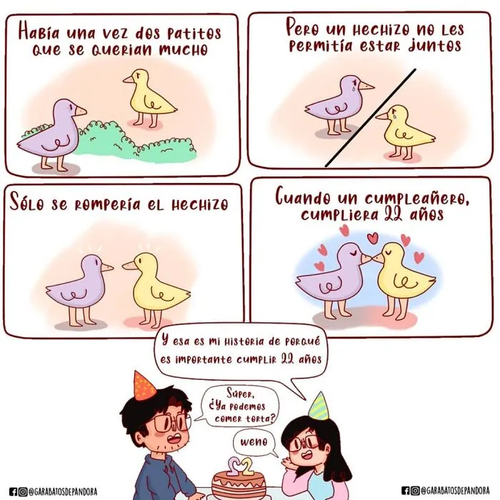 Esta dibujante boliviana comparte su vida en divertidos y adorables cómics