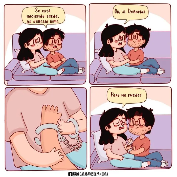 Esta dibujante boliviana comparte su vida en divertidos y adorables cómics