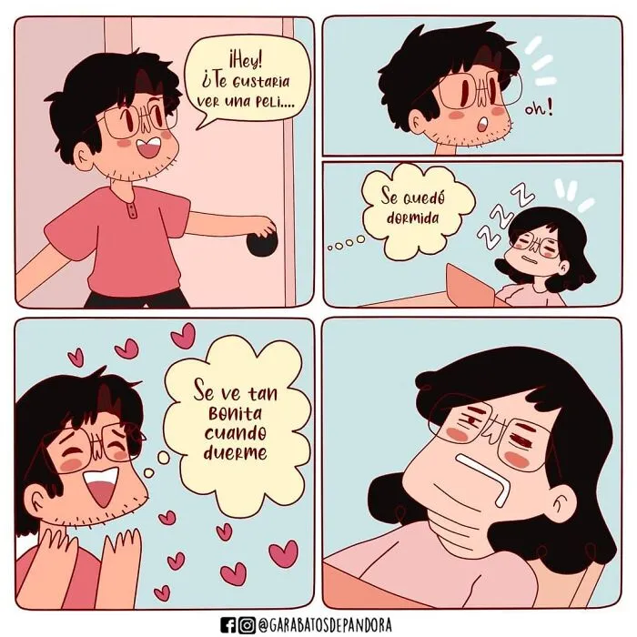 Esta dibujante boliviana comparte su vida en divertidos y adorables cómics