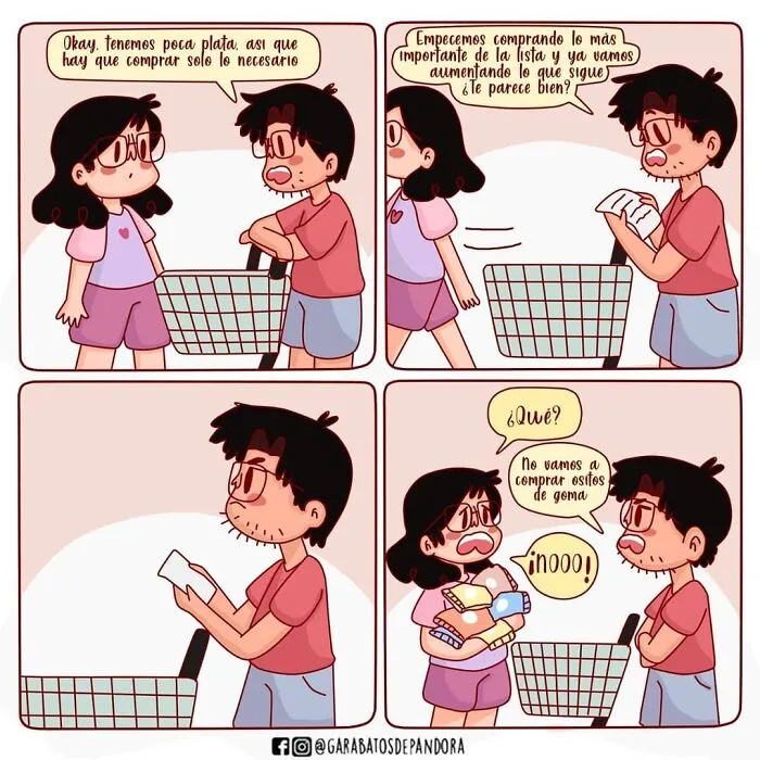 Esta dibujante boliviana comparte su vida en divertidos y adorables cómics