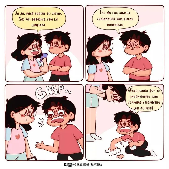 Esta dibujante boliviana comparte su vida en divertidos y adorables cómics