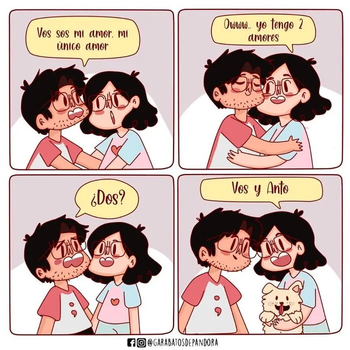 Esta dibujante boliviana comparte su vida en divertidos y adorables cómics