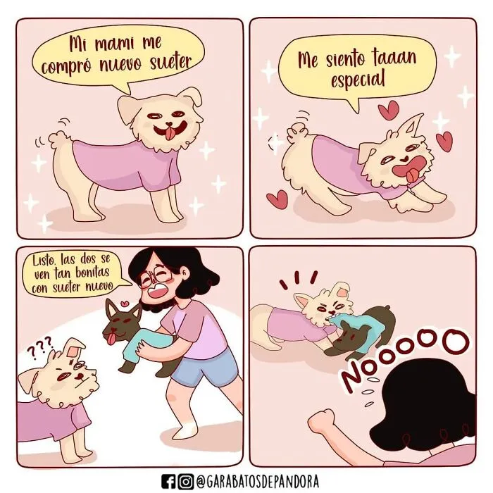 Esta dibujante boliviana comparte su vida en divertidos y adorables cómics