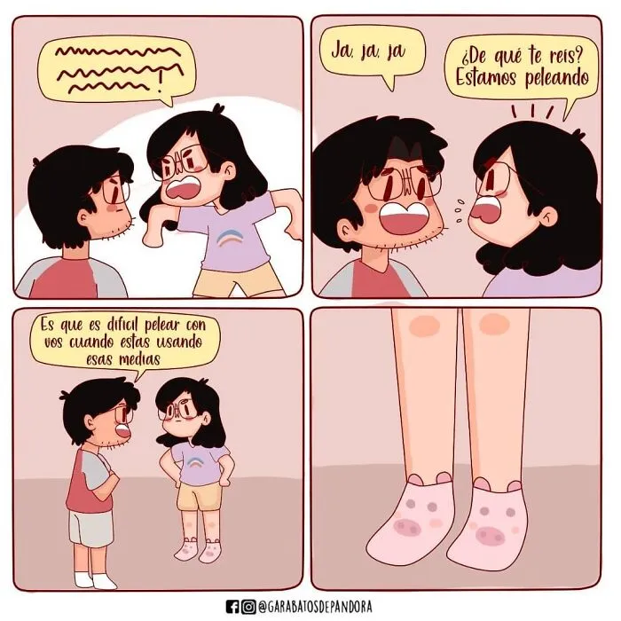 Esta dibujante boliviana comparte su vida en divertidos y adorables cómics
