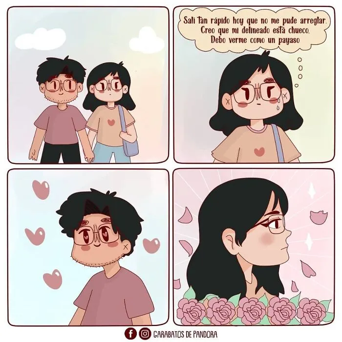 Esta dibujante boliviana comparte su vida en divertidos y adorables cómics