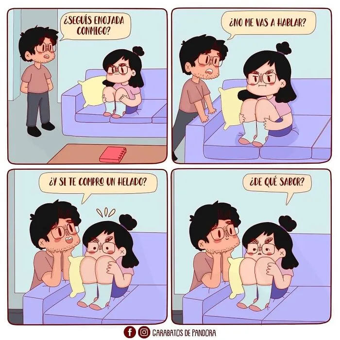 Esta dibujante boliviana comparte su vida en divertidos y adorables cómics
