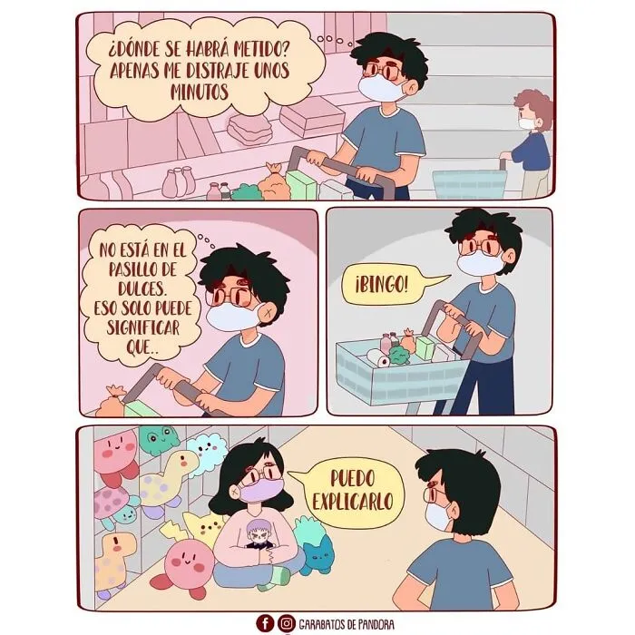 Esta dibujante boliviana comparte su vida en divertidos y adorables cómics
