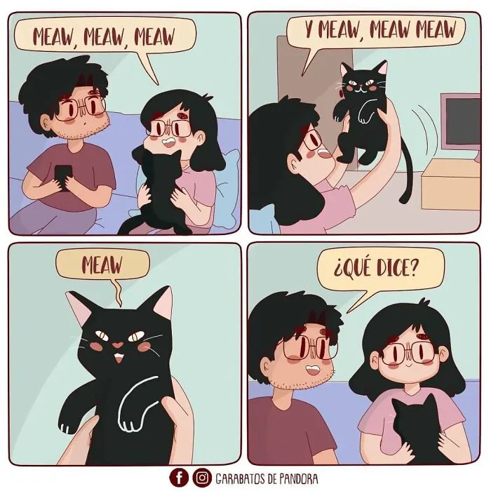 Esta dibujante boliviana comparte su vida en divertidos y adorables cómics