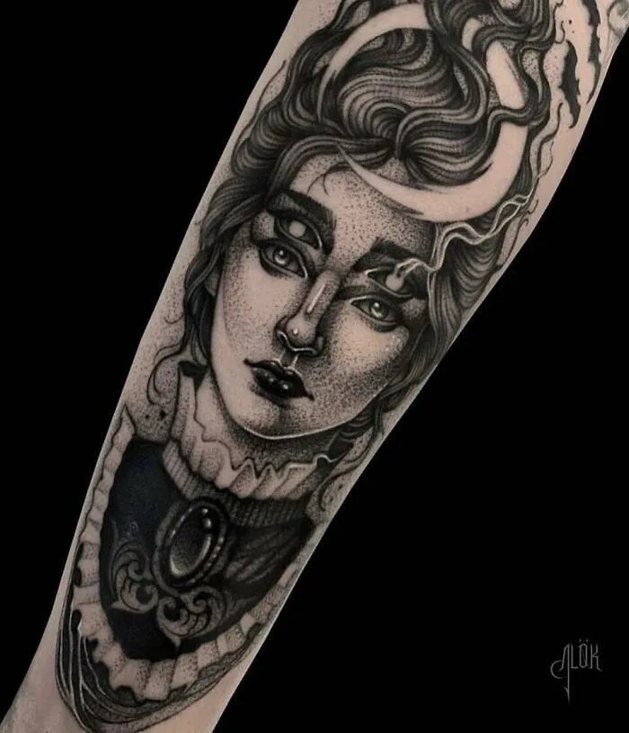 30 Tatuajes muy simbólicos para sentirse brujita todo el año