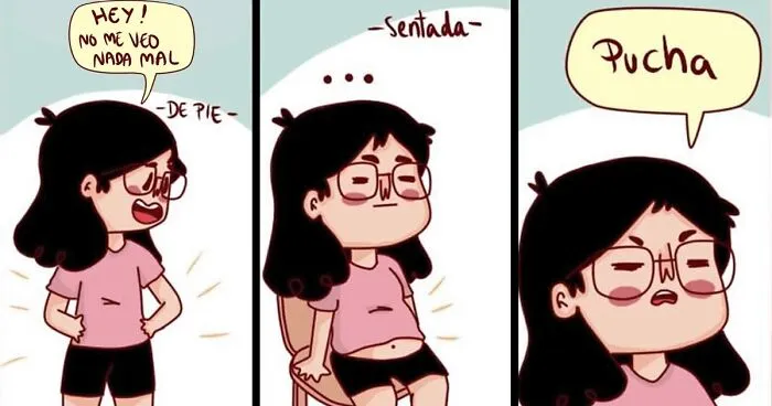 Esta dibujante boliviana comparte su vida en divertidos y adorables cómics