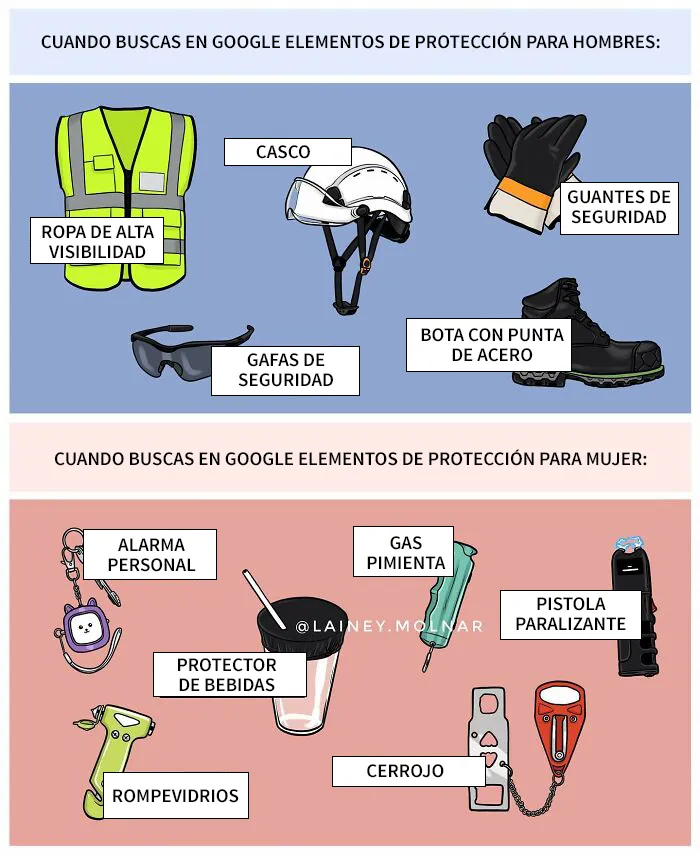 Esta artista crea ilustraciones que invitan a cuestionar y reflexionar sobre las normas sociales en torno a la feminidad, la imagen corporal y otros temas