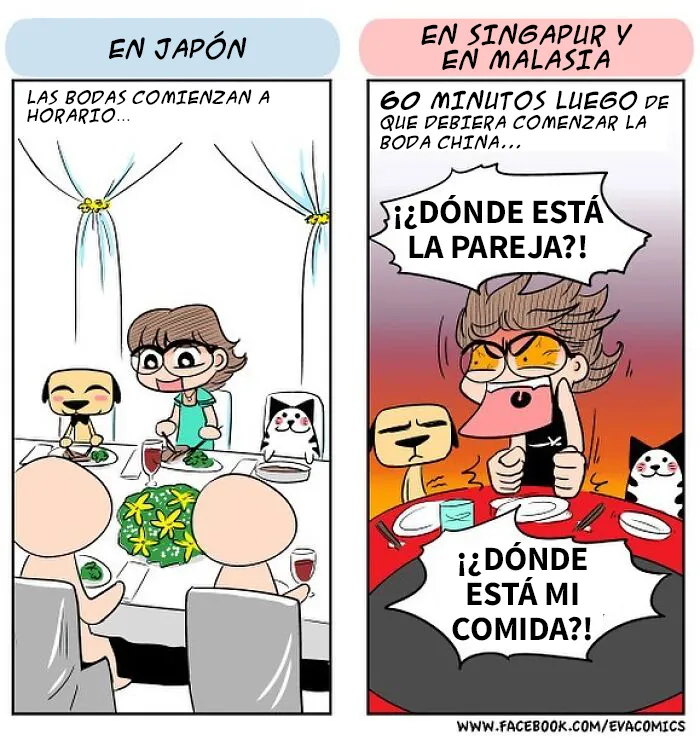 20 Cómics sobre las diferencias entre Japón y otros países que experimentó la dibujante al vivir allí