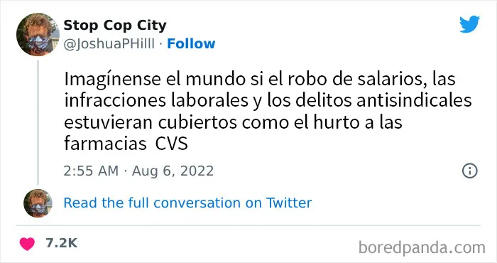 Si la justicia fuera realmente justa, pero no lo es. Esta sociedad esta dirigida por criminales, los ricos parasitos. ¡guerra de clases!