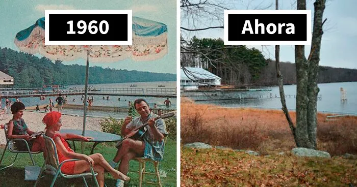19 Fotos evocadoras que muestran cómo cambian lugares preciosos tras ser abandonados