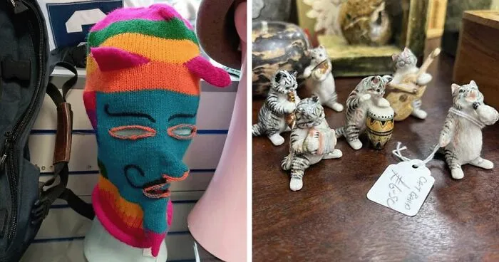 25 Tesoros tan extraños que sólo se podían encontrar en tiendas de segunda mano