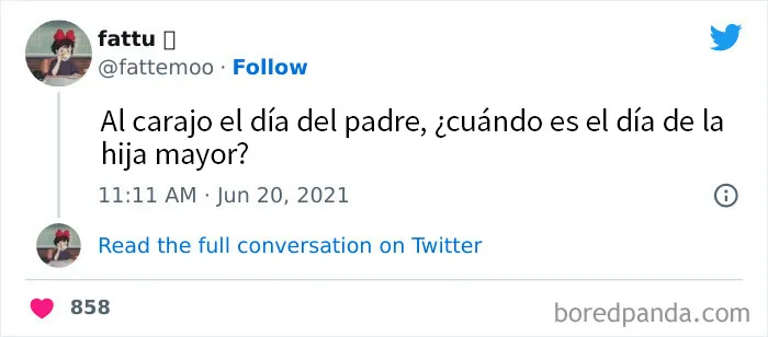 20 Hijas mayores que no se contuvieron a la hora de tuitear sobre cómo es