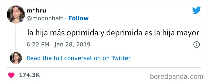 20 Hijas mayores que no se contuvieron a la hora de tuitear sobre cómo es