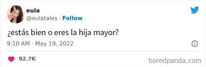 20 Hijas mayores que no se contuvieron a la hora de tuitear sobre cómo es