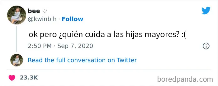 20 Hijas mayores que no se contuvieron a la hora de tuitear sobre cómo es