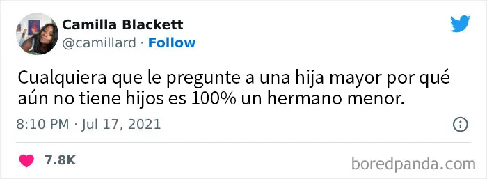 20 Hijas mayores que no se contuvieron a la hora de tuitear sobre cómo es
