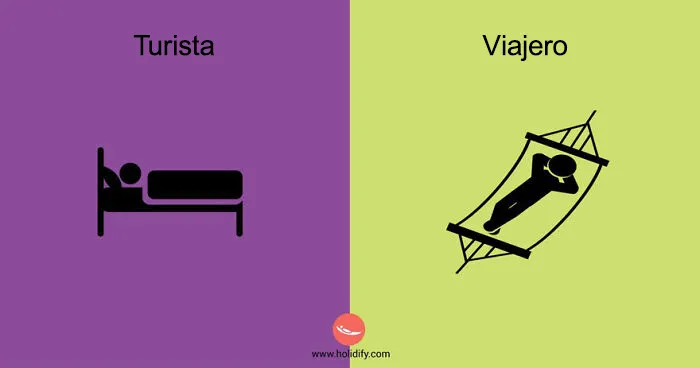 Holidify publica una serie de imágenes que ilustran las diferencias entre turistas y viajeros (12 fotos)
