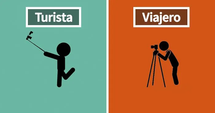 Holidify publica una serie de imágenes que ilustran las diferencias entre turistas y viajeros (12 fotos)