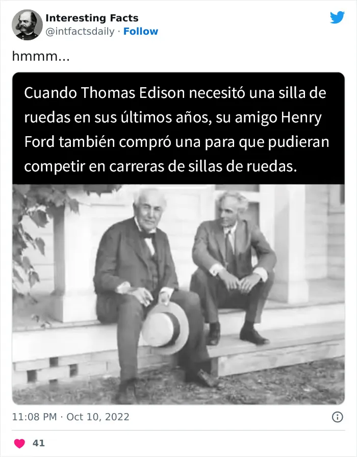 20 curiosidades sobre todo un poco, compartidas por esta cuenta de Twitter llamada “Datos interesantes”