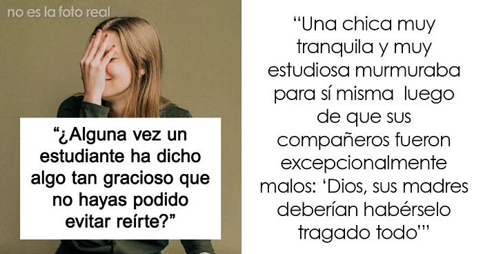 30 Estudiantes que merecen sobresaliente por su sentido del humor, según sus profesores