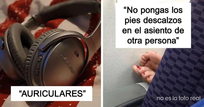 "¿Cuáles son las reglas tácitas al viajar en avión?": 30 respuestas