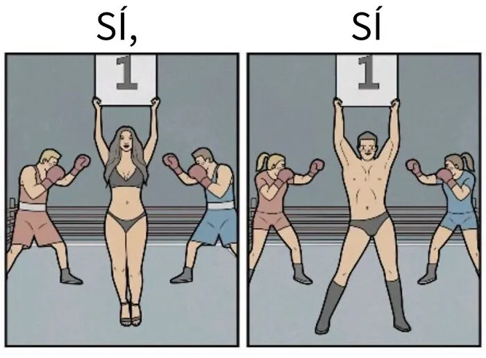 Este ilustrador revela contradicciones de la sociedad con sus cómics irónicos "Sí, pero..."