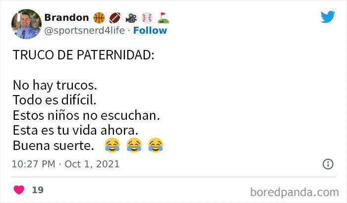 20 Publicaciones divertidas y reconfortantes acerca de la paternidad