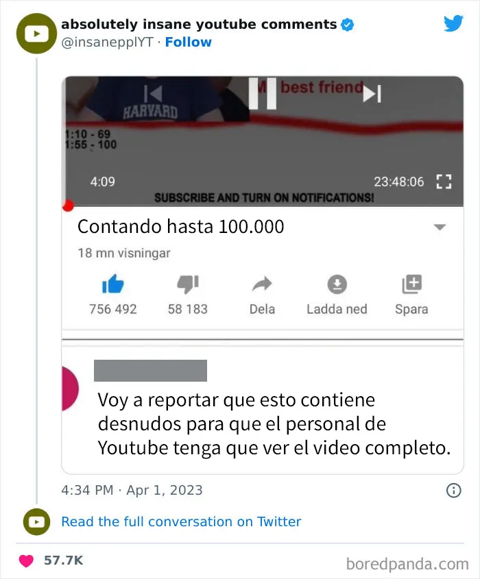 20 Comentarios de YouTube tan disparatados que había que compartirlos (nuevas imágenes)