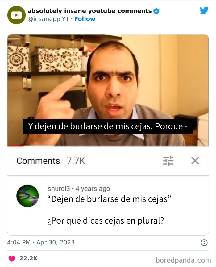 20 Comentarios de YouTube tan disparatados que había que compartirlos (nuevas imágenes)