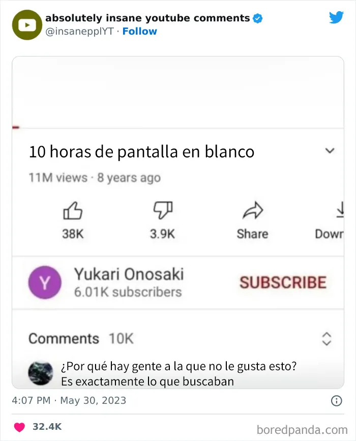 20 Comentarios de YouTube tan disparatados que había que compartirlos (nuevas imágenes)