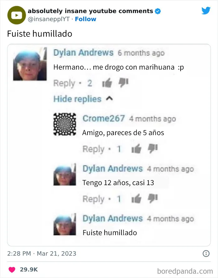 20 Comentarios de YouTube tan disparatados que había que compartirlos (nuevas imágenes)