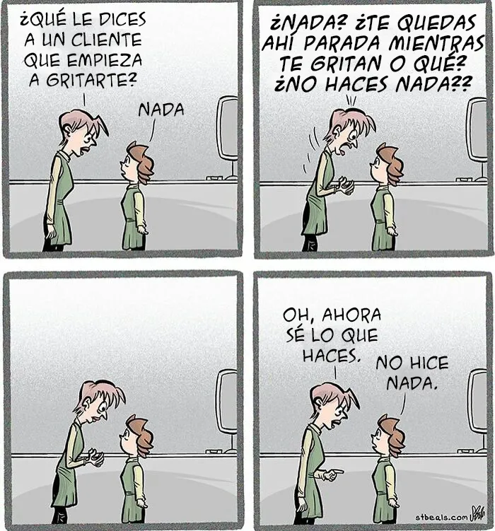 10 Nuevos y divertidos cómics con los que se identificarán quienes trabajan de cara al público
