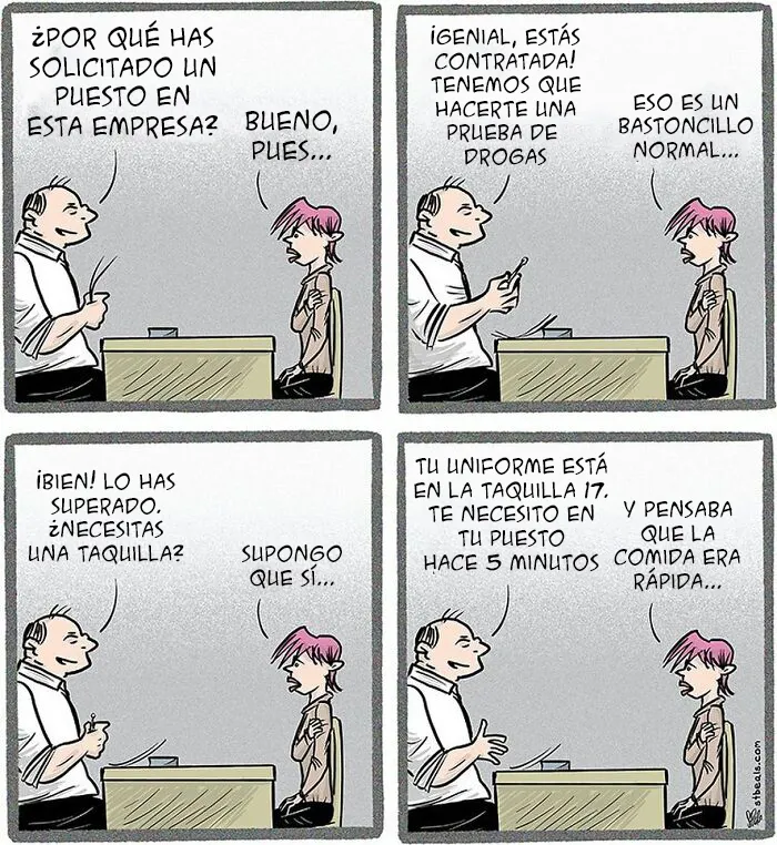 10 Nuevos y divertidos cómics con los que se identificarán quienes trabajan de cara al público