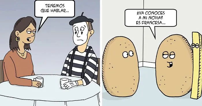 Este artista tiene el talento de hacer reír a la gente con chistes de un solo panel (20 fotos nuevas)