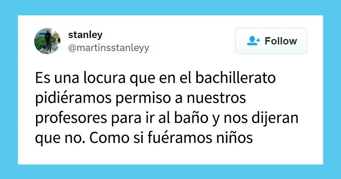 20 Cosas que parecían normales en el colegio pero que en realidad son cuestionables