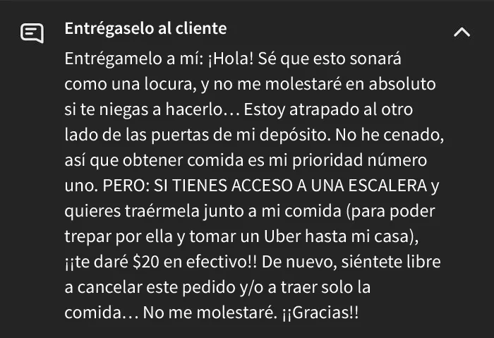 No estaba mintiendo