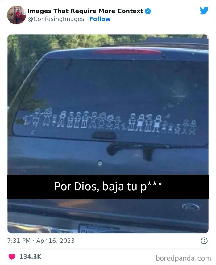 20 “Imágenes que requieren más contexto” y dan exactamente lo que prometen