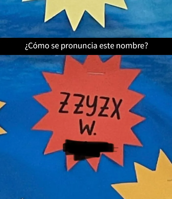 20 Nombres muy inusuales y desafortunados que los padres dieron a sus hijos (nuevas imágenes)